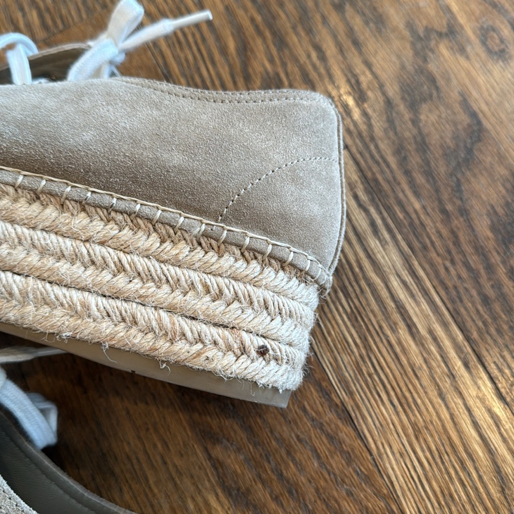 Miu Miu Deserto Suede Espadrille Platform Sneakers - Picture 8 of 16